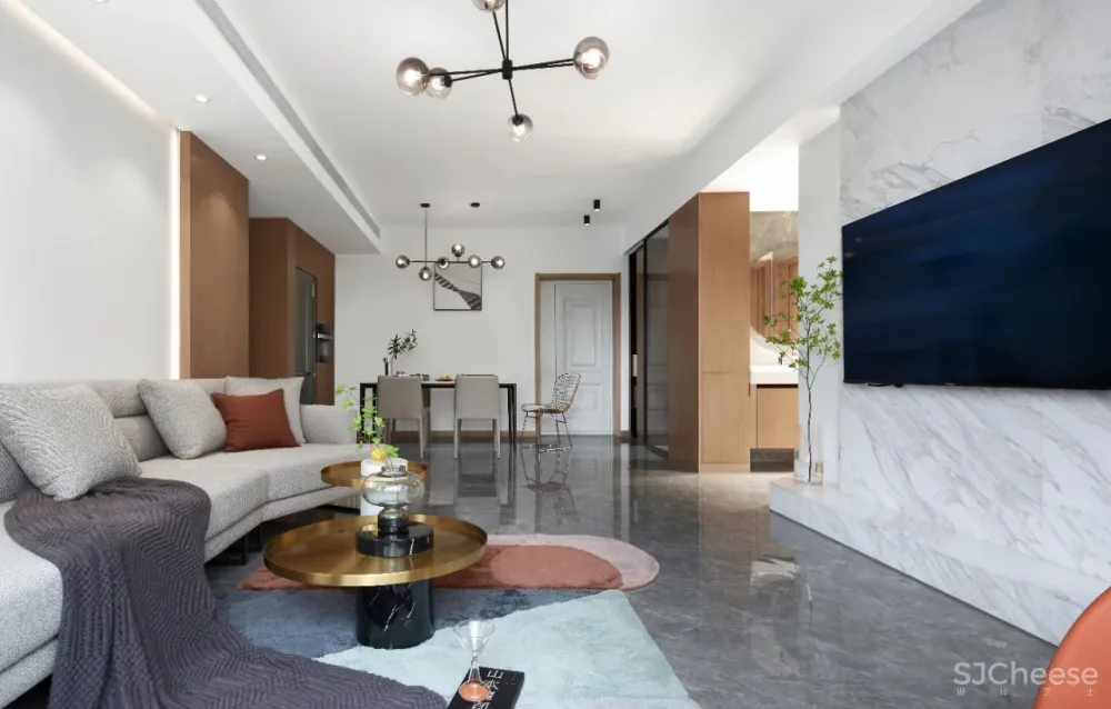 波子汽水之家，描绘充满活力的橙色空间！