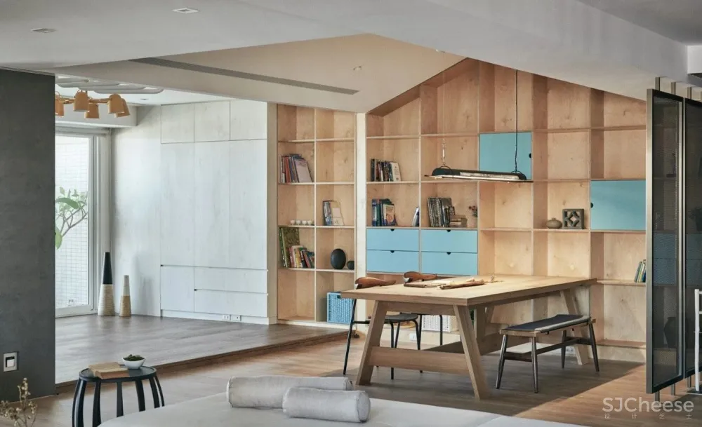 他家竟然是一个既有禅意又带欧美风的游乐园!