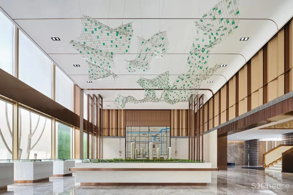 众睦设计丨上海金海壹品营销中心:当代艺术,铺叙自然