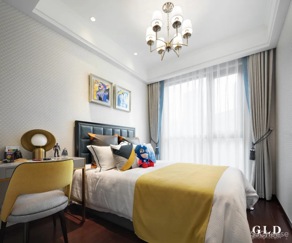GLD绿檀设计|都市新古典的烈焰璀璨