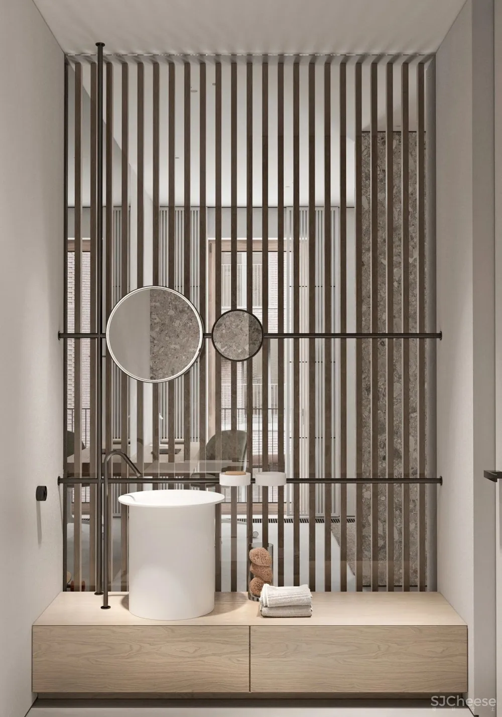 完美的空间比例,诠释极简主义克制美学