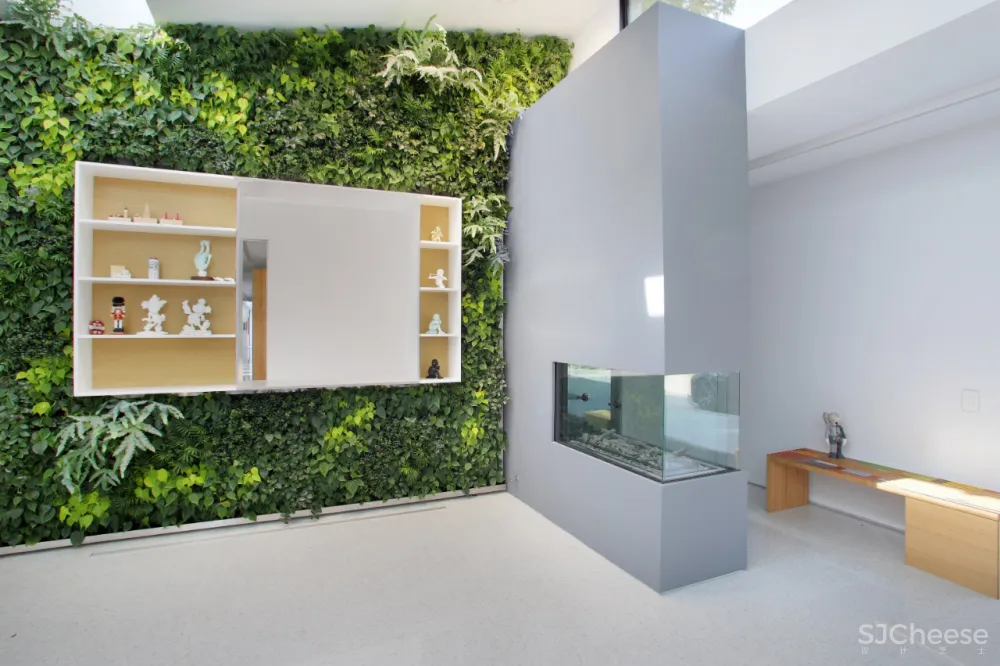 418㎡ 建筑师之家,在树林里探索极简主义美学