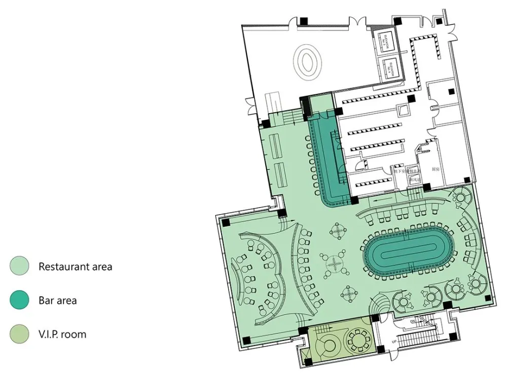 万社设计 上海 ATLATL 餐厅,未来主义空间设计实验