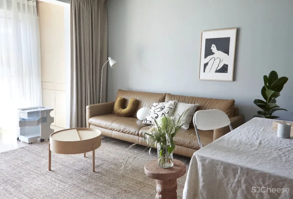 71㎡三代同堂,颜值在线,还越住越大?