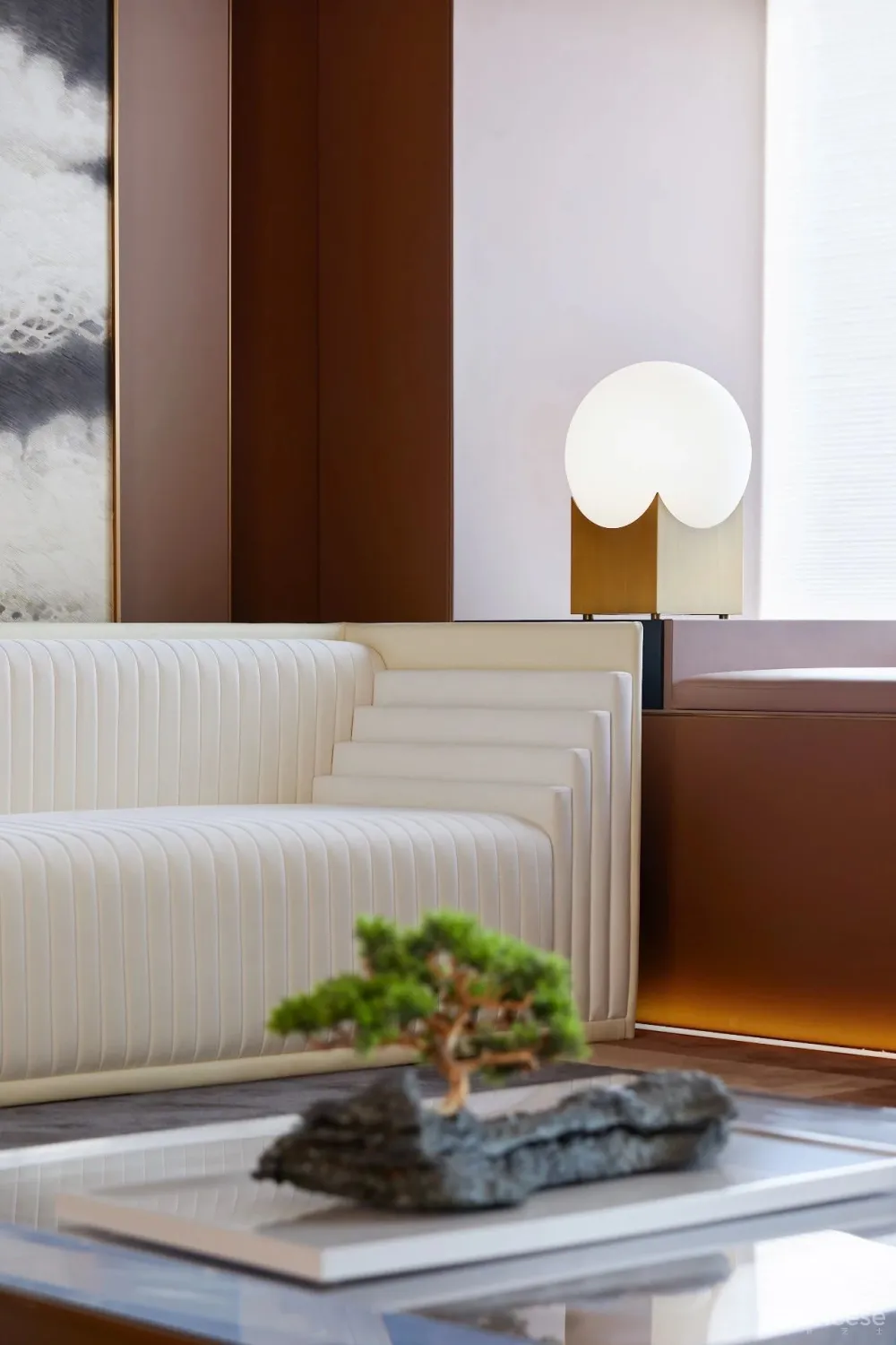 236㎡儒雅复式样板间,褪去形式后的本真,直达心门的素雅风