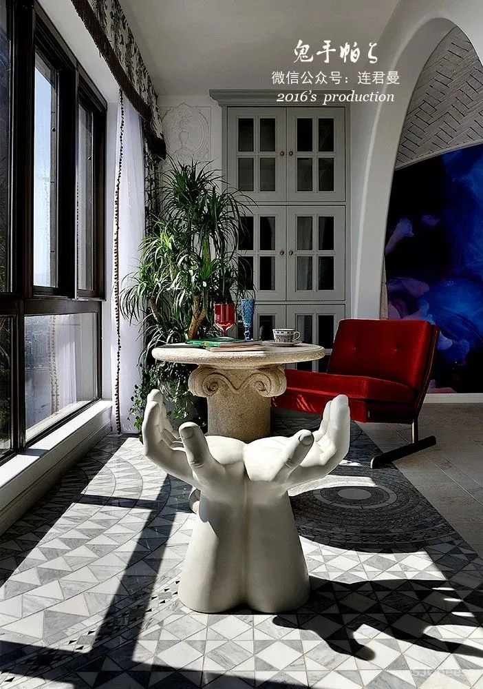 鬼手帕新作:舞裙秋色染