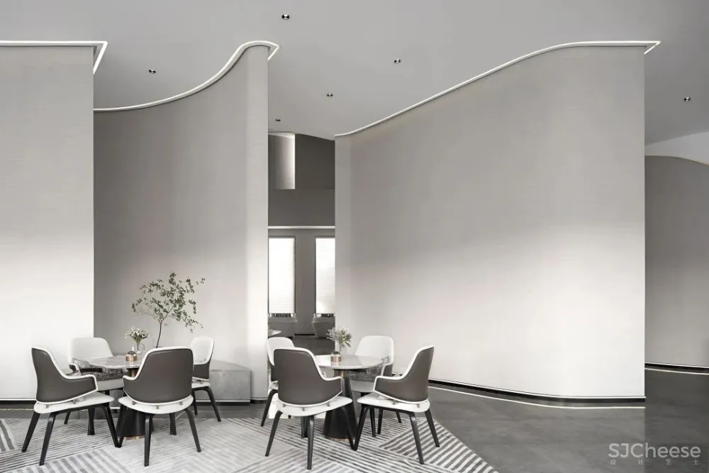 UMA伍玛设计 新作 武汉中梁天玺壹号售楼处|售楼处