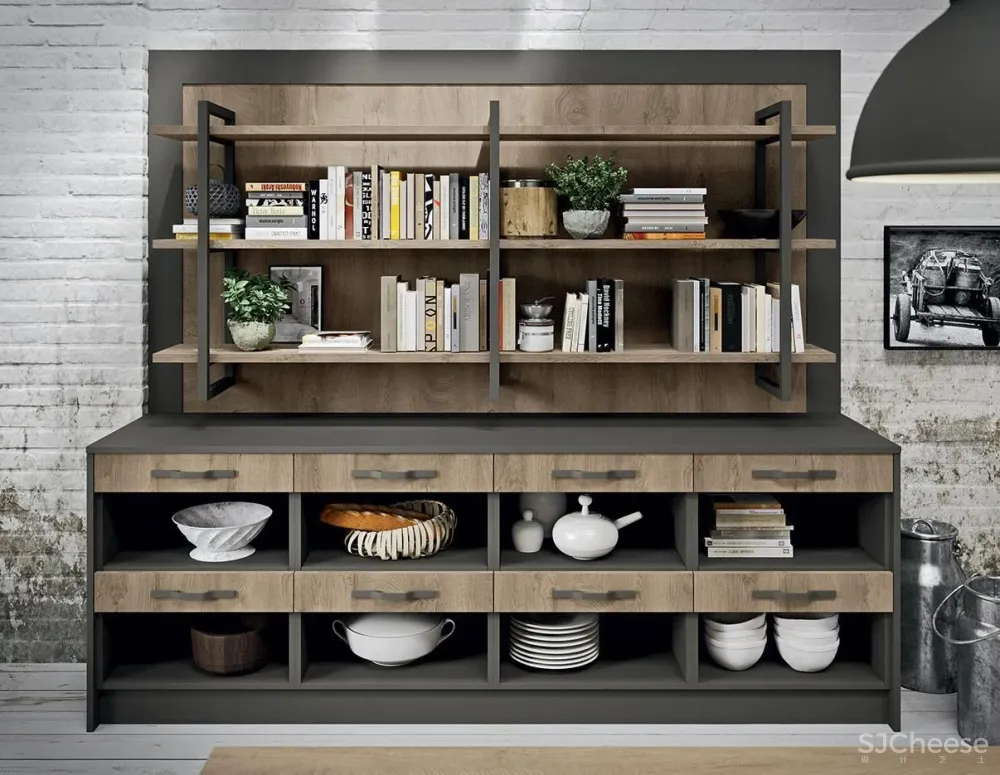 工业风厨房，让你不羁放纵爱烹饪