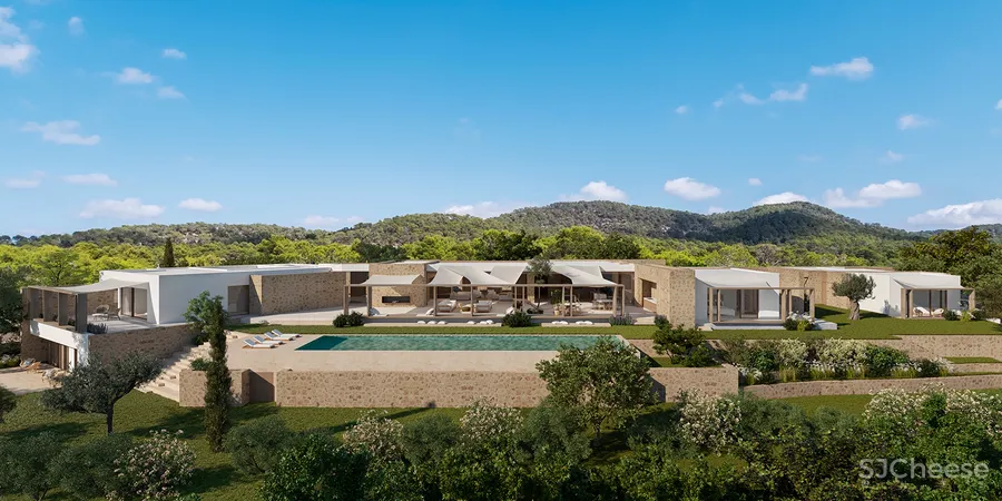 狂砸28亿在一座岛上建50栋豪宅!18位顶级设计师联手打造,豪华别墅一次性看个够!