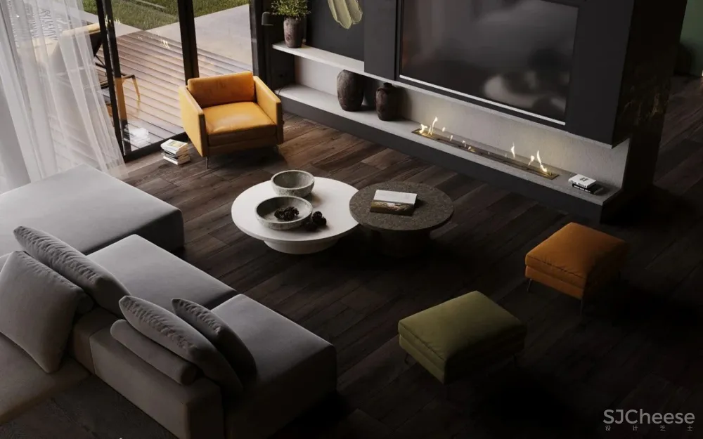 黑色别墅,迷人的高级气质!