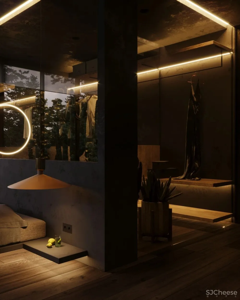 黑色别墅,迷人的高级气质!