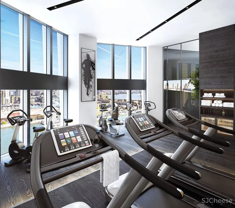 Make Architects设计-世界金融中心,伦敦泰晤士河畔顶奢公寓The Madison