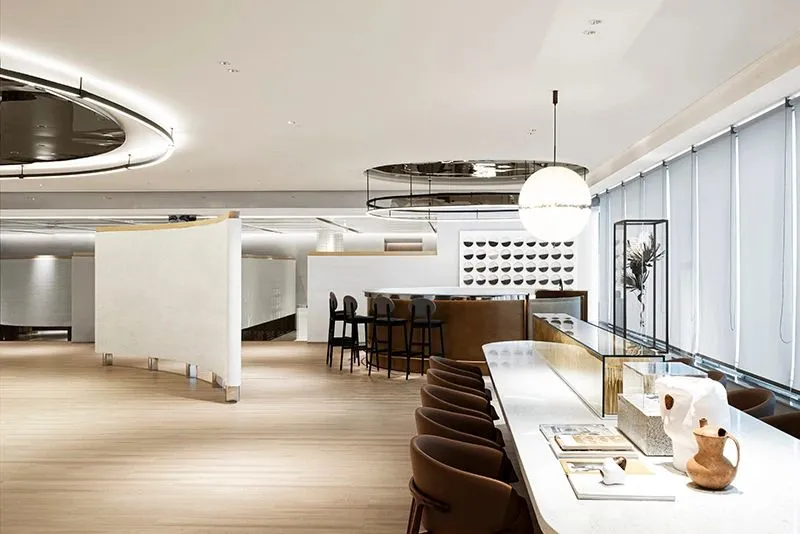 峻佳设计丨水上的白色花园,超现实主义咖啡馆打造城市记忆封面