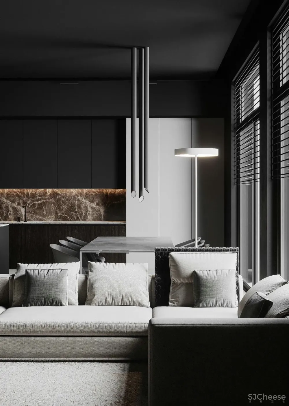 极简 高级黑,这样的设计真酷!