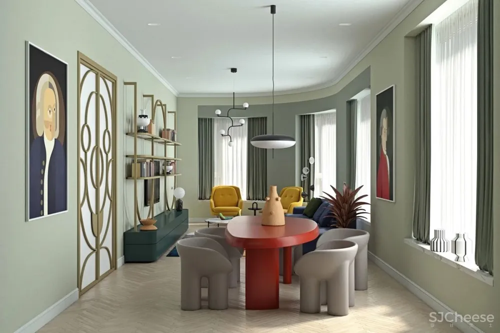 家居灵感绿色主题设计