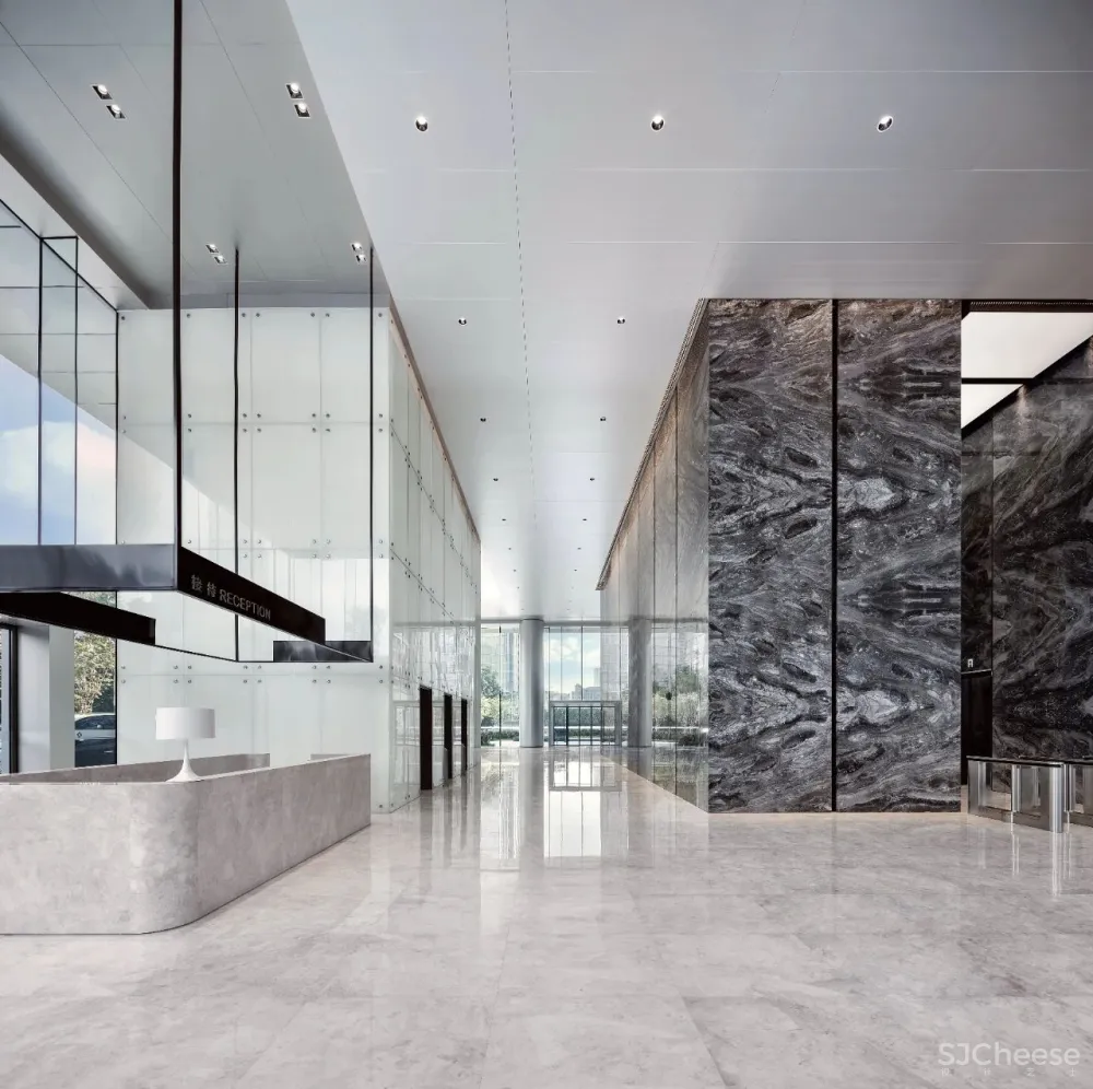 5000㎡简洁大气的办公楼空间设计