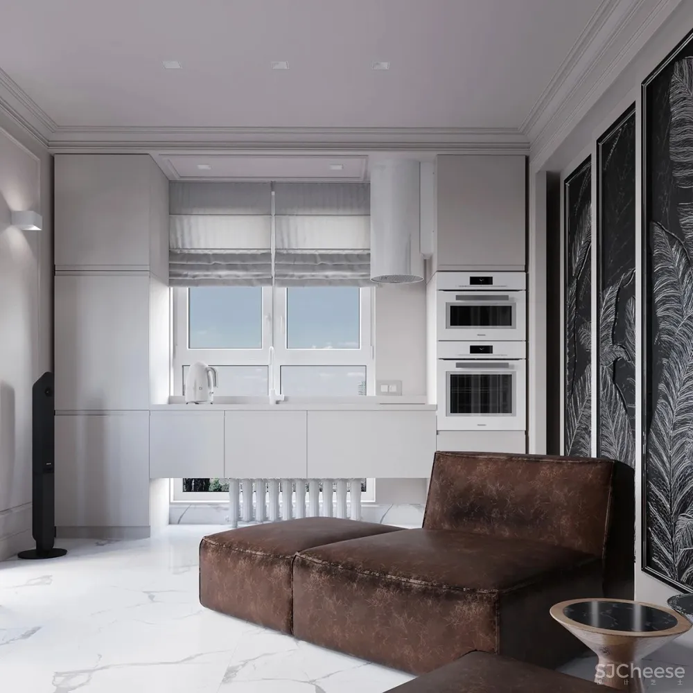 45㎡小宅,时尚经典!