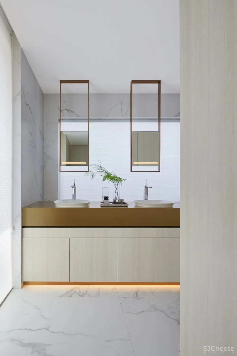 236㎡儒雅复式样板间,褪去形式后的本真,直达心门的素雅风