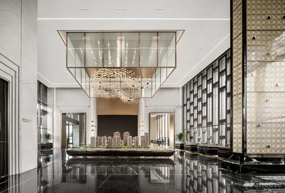 造价8000㎡ 售楼中心设计方案