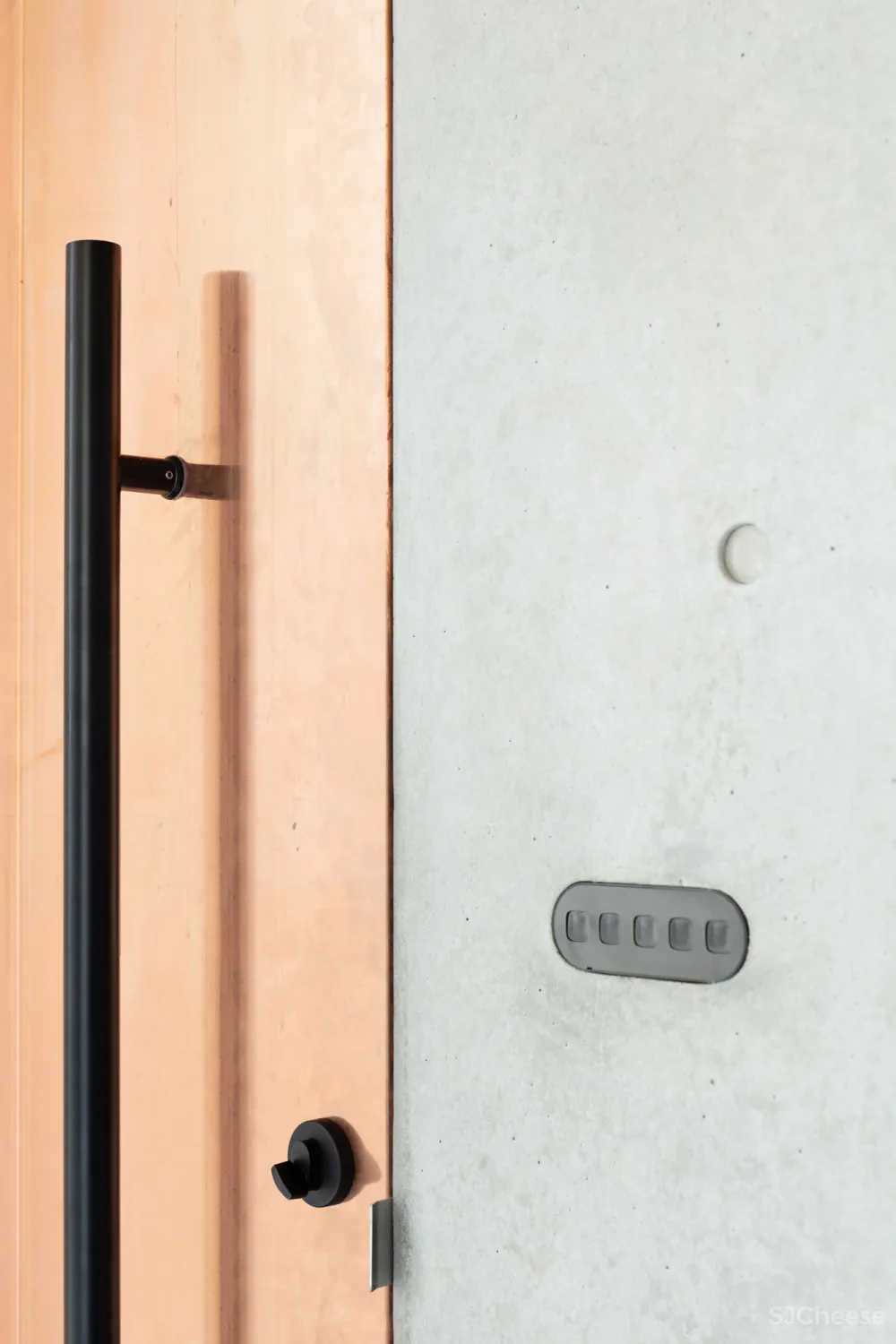 乡下盖房子,用这种木纹混凝土,温暖又高级!