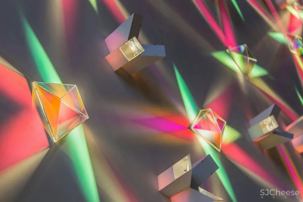 大堂挂幅画,早就过时了!这样的装置才叫灵动