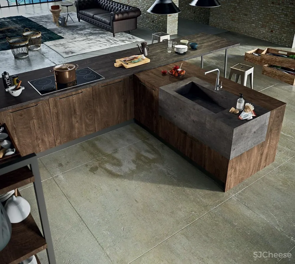 工业风厨房，让你不羁放纵爱烹饪