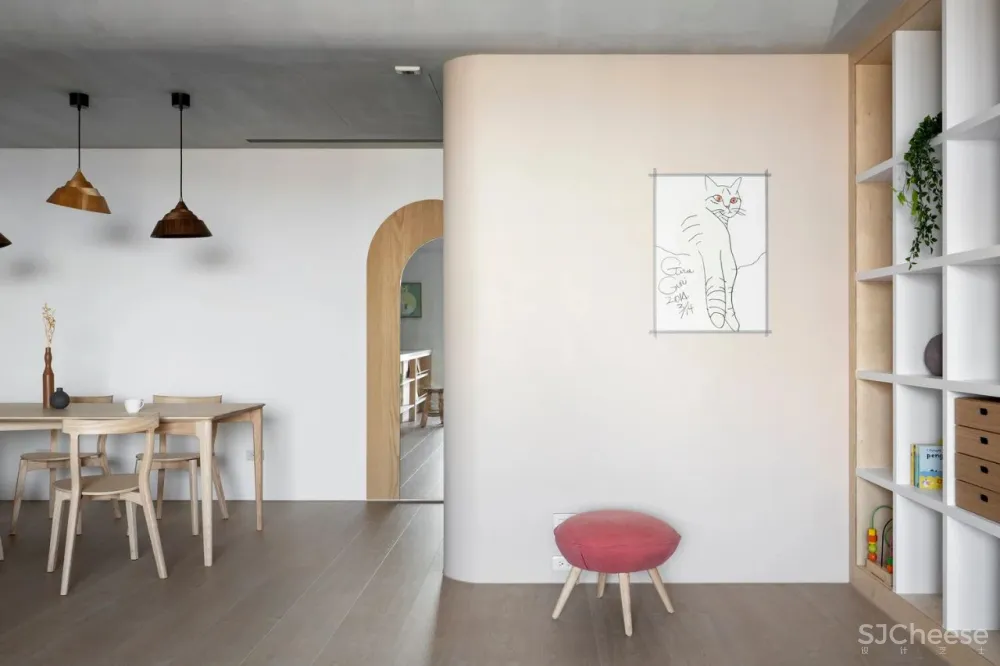 要照顾孩子还要做家务,必须要这样的开放式空间!