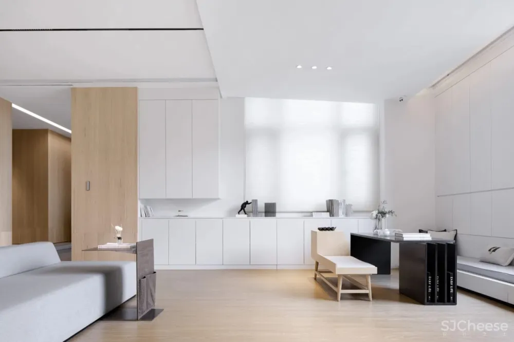 千舍设计·新作 空间的美学与诗意 — 未来城售楼处