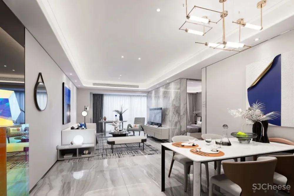 AOD艾地集成设计新作 南阳金科115户型 125户型样板间｜样板间