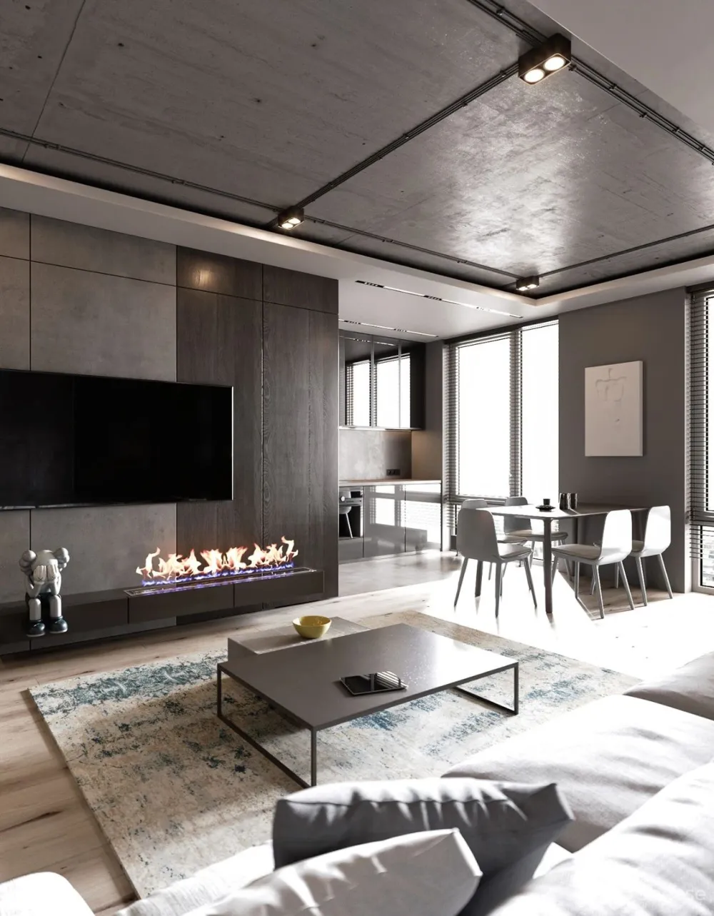 简约灰 轻工业风,竟透射出别样层次感