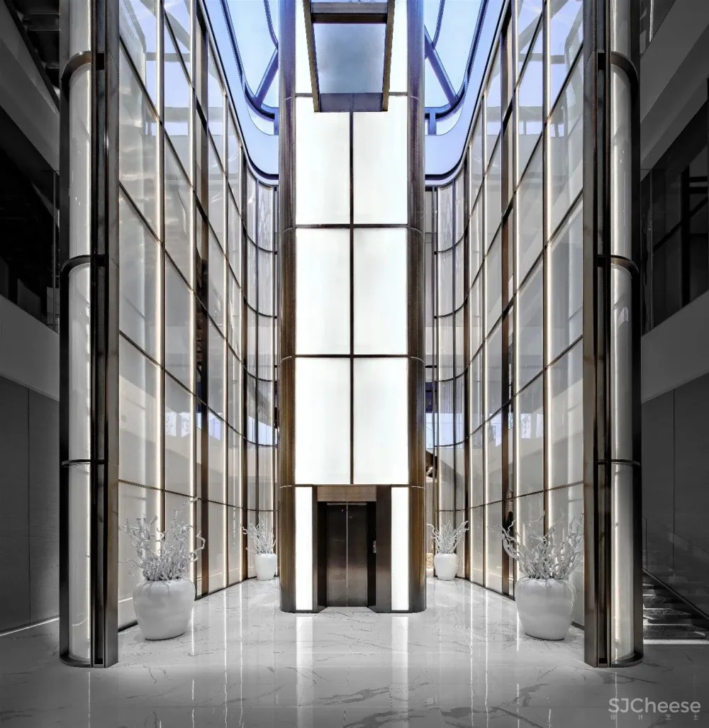 山川·光盒:卓越平湖壹号销售中心 达观设计凌子达