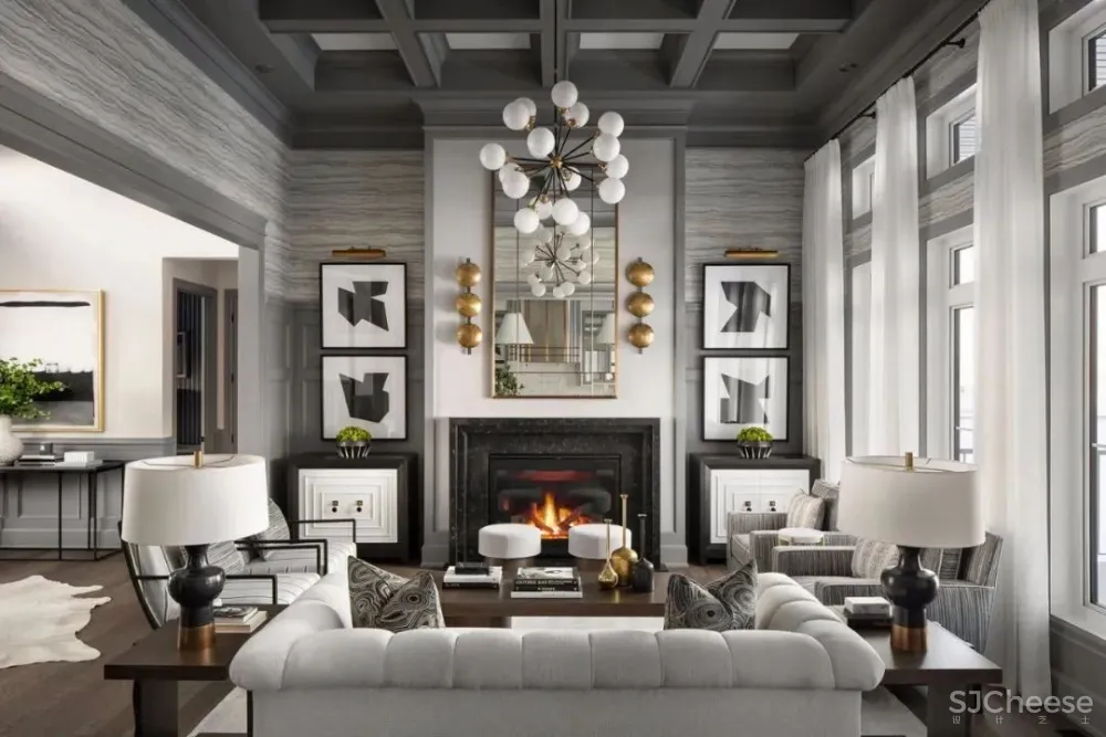 优雅细腻的私宅，迸发了无穷的生活乐趣