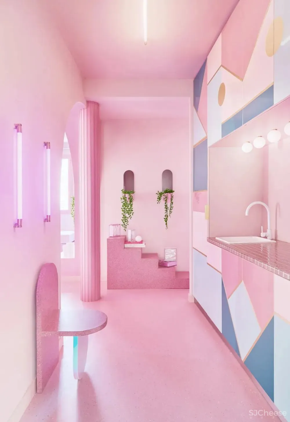 梦幻粉空间,满满的少女心 Patricia Bustos