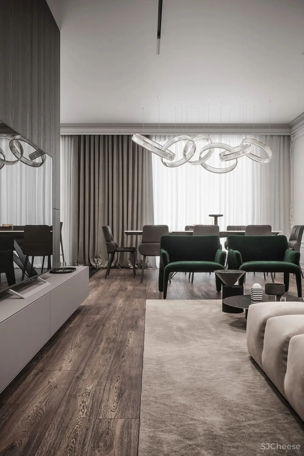 高级灰艺术,极致奢华!