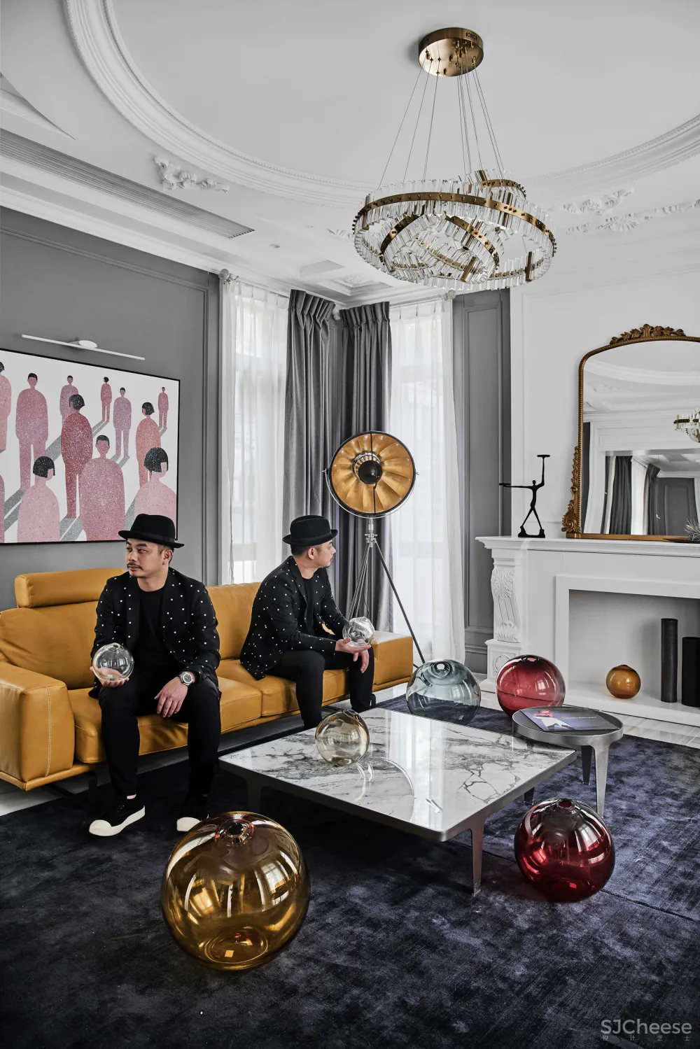 600㎡ ,这么充满玩趣的私人别墅,不知道的还以为是艺术馆!