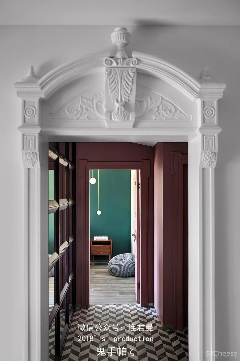 鬼手帕新作:舞裙秋色染