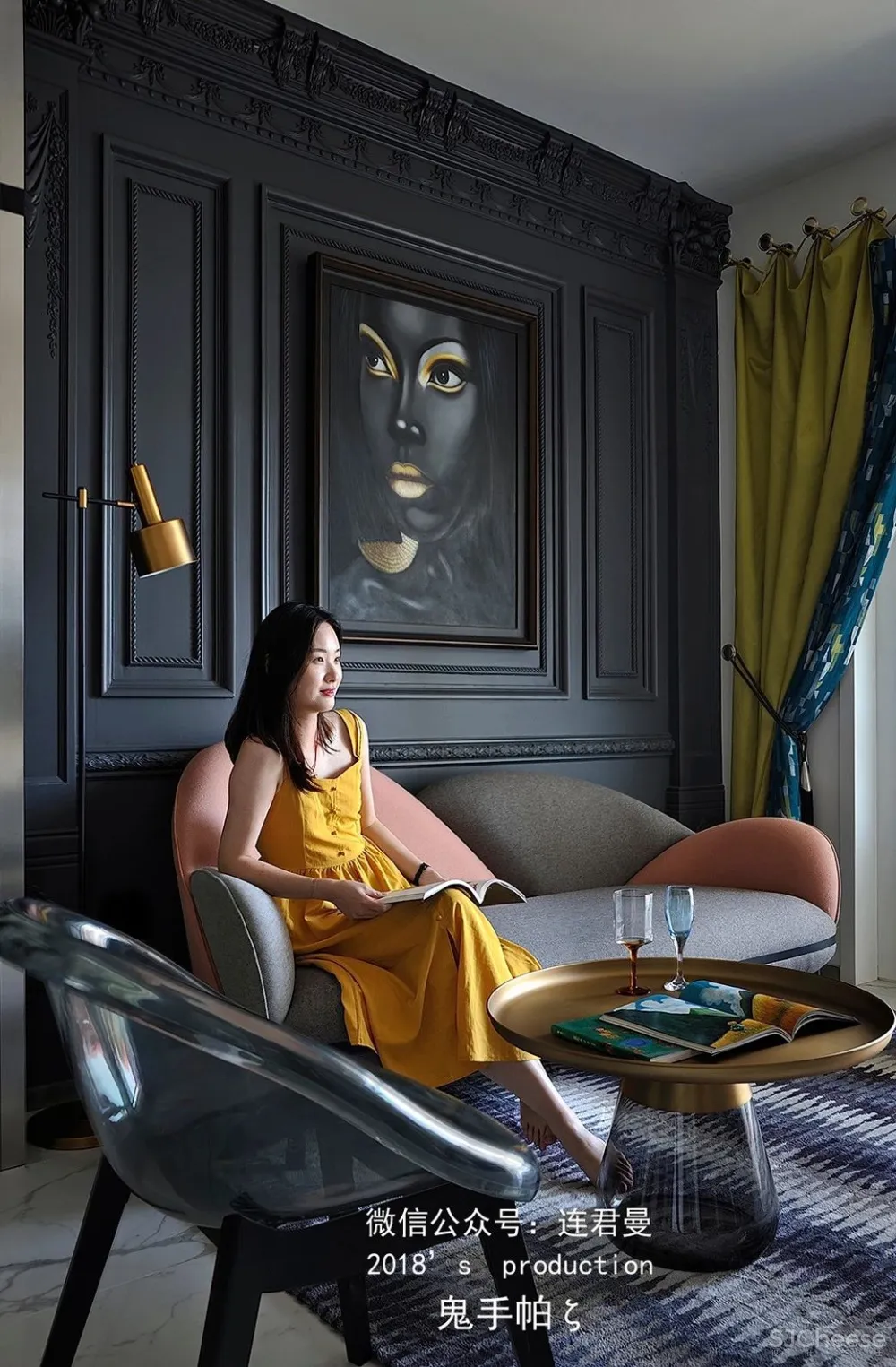 鬼手帕新作:舞裙秋色染