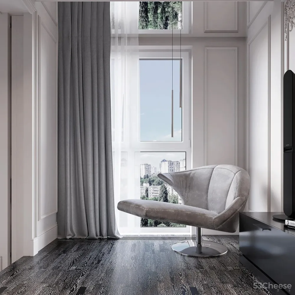 45㎡小宅,时尚经典!