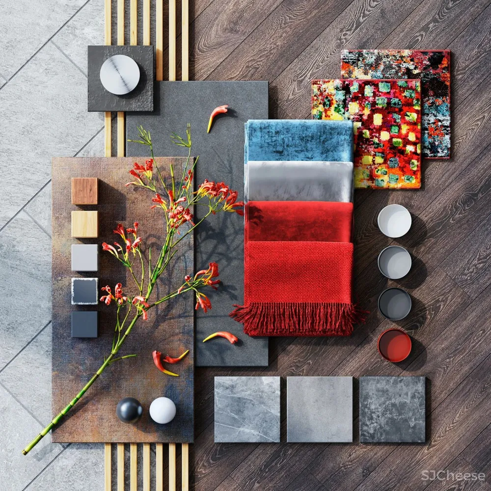 软装色彩搭配,美的韵律