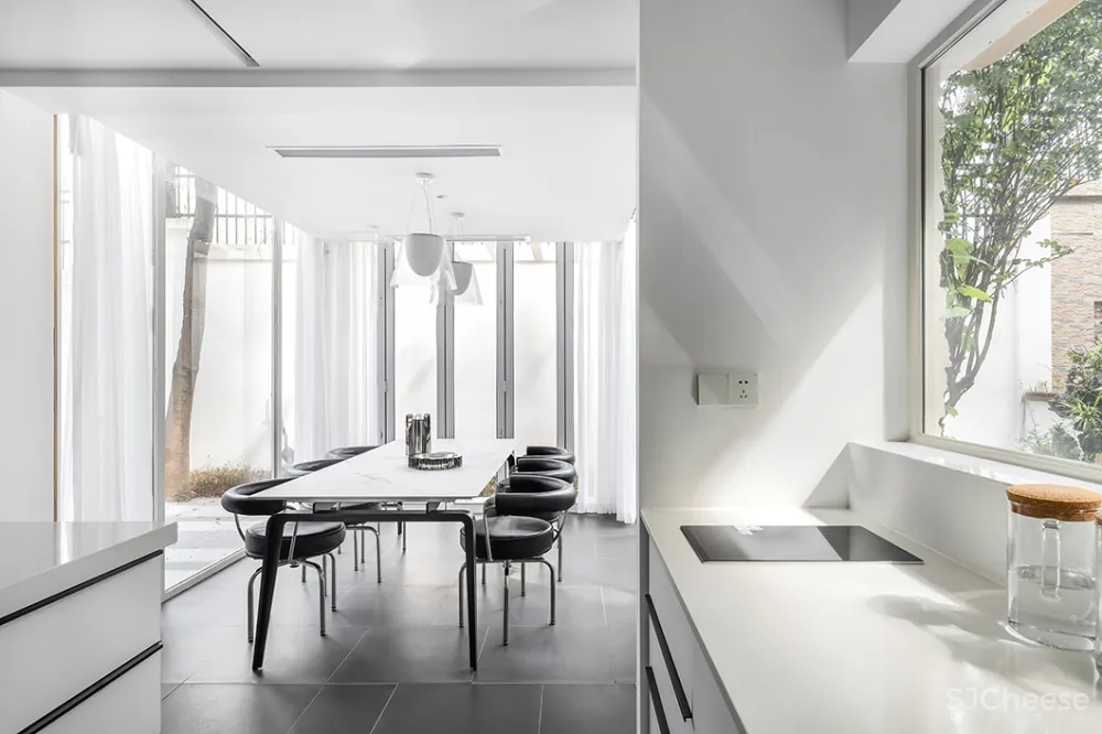 460㎡极简白别墅设计,极简即极奢!