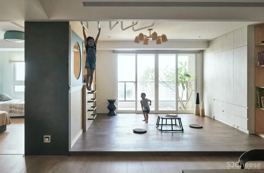 他家竟然是一个既有禅意又带欧美风的游乐园!