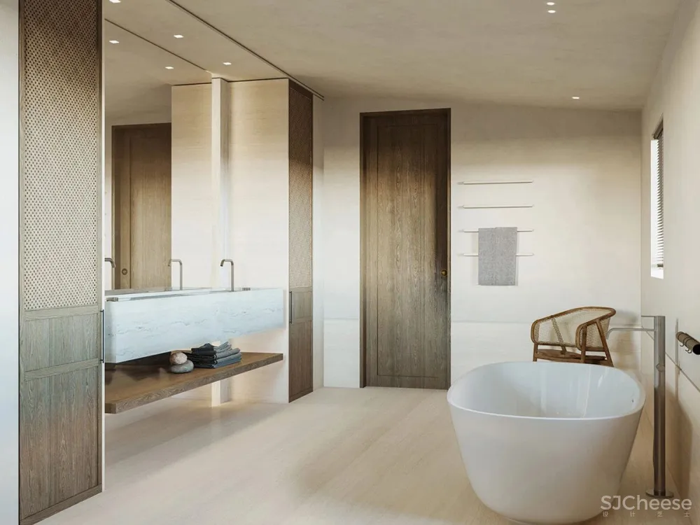 自然舒适的艺术住宅