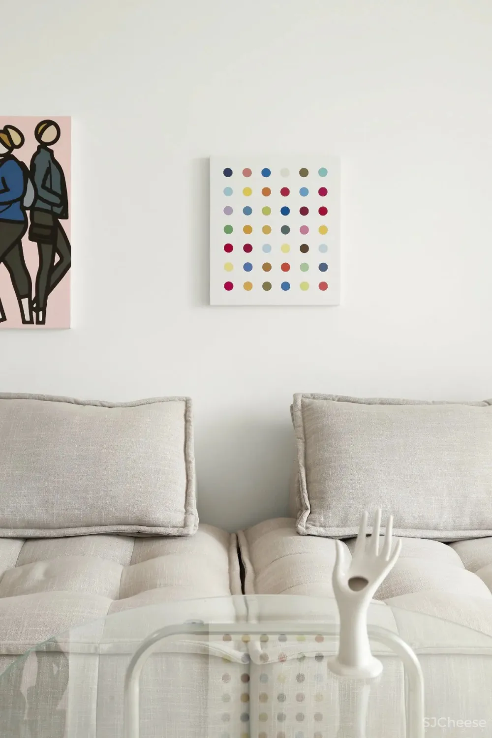 浅麻色 纯白色，简洁舒适的空间美感 清和一舍