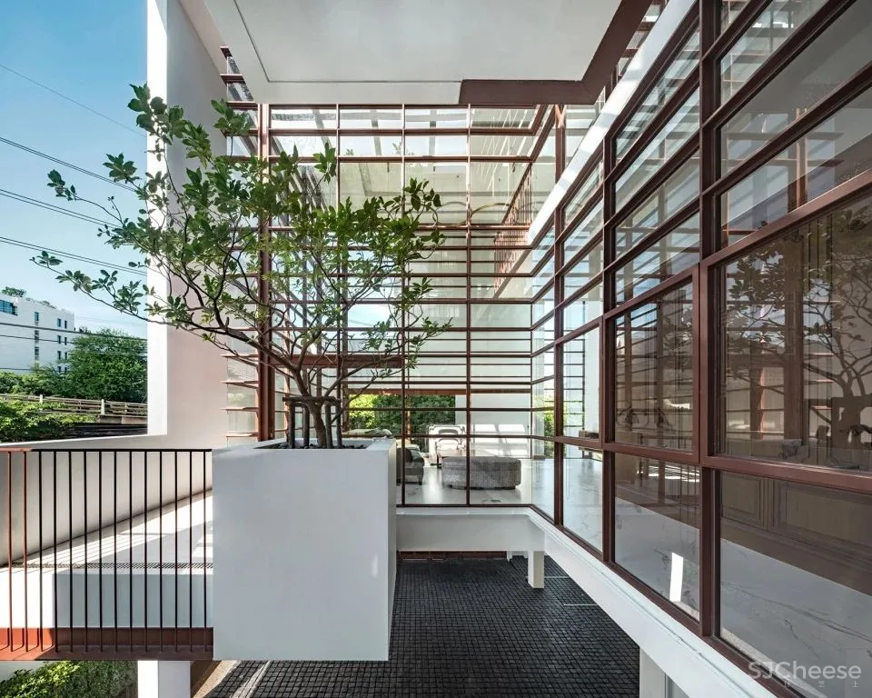 这个住宅让树都飘了!它是怎样做到的?