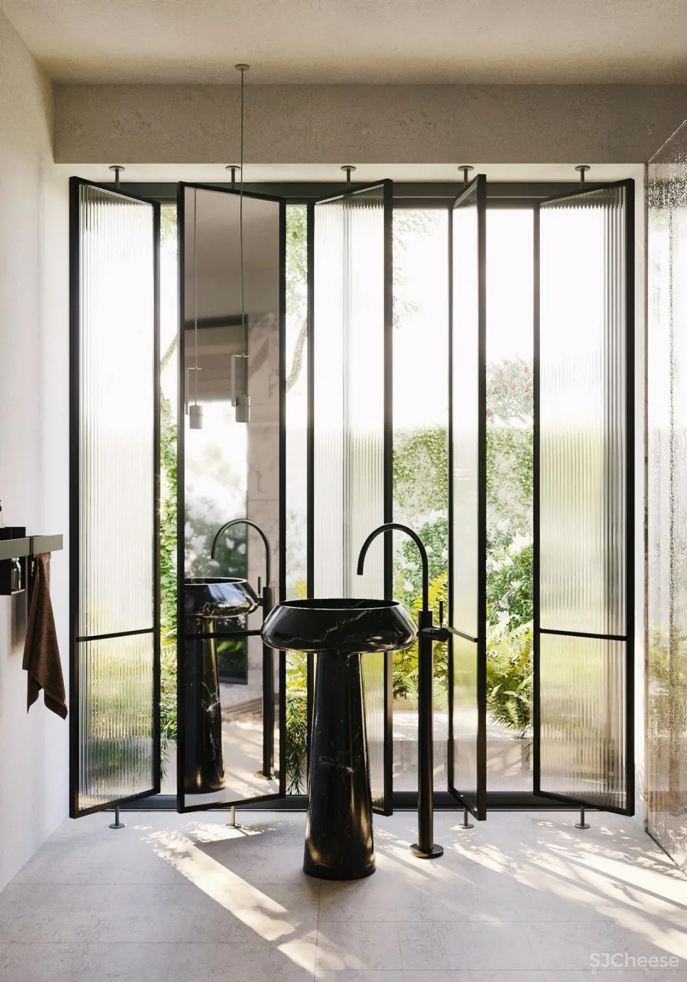 一个私宅,两个花园:一个赏景,一个娱乐