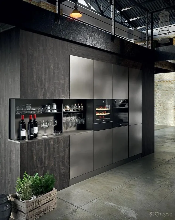 工业风厨房，让你不羁放纵爱烹饪