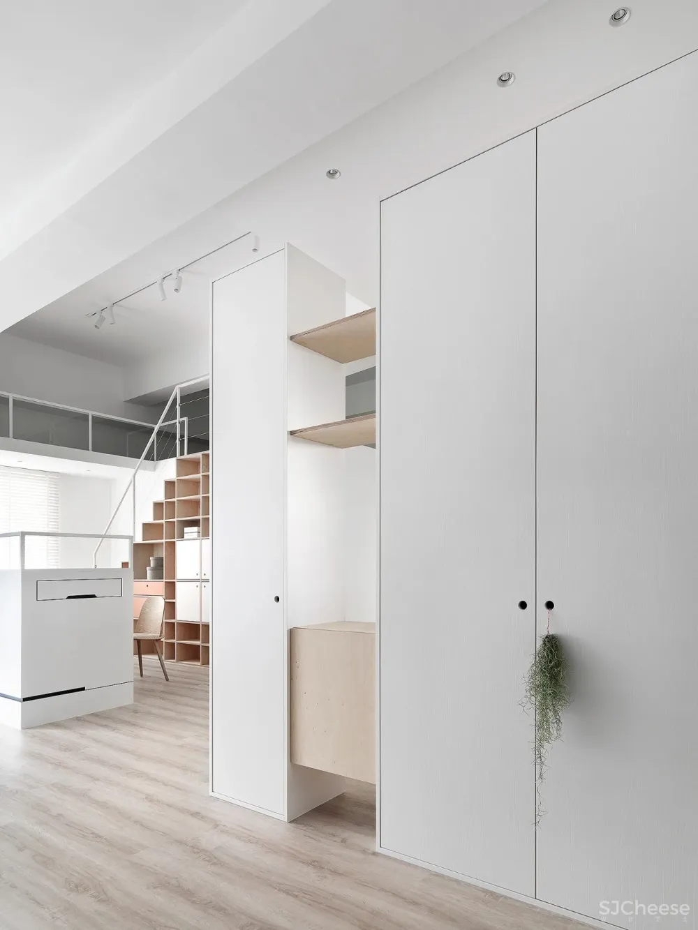 149㎡纯白原木空间，素雅舒适是家的灵魂！