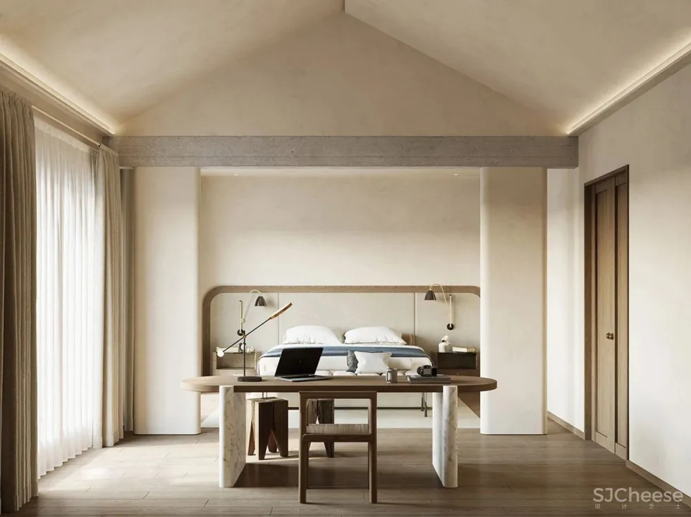 自然舒适的艺术住宅