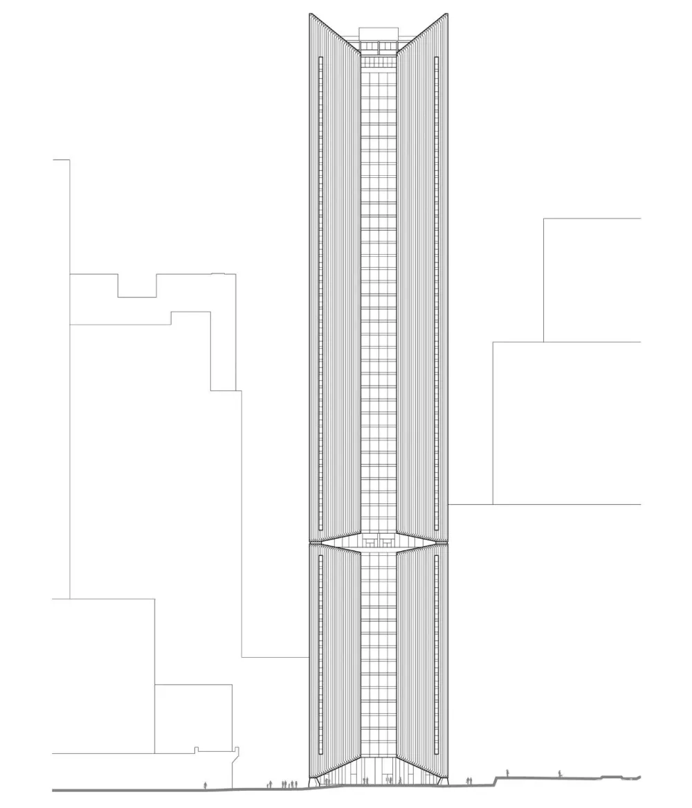 Make Architects设计-世界金融中心,伦敦泰晤士河畔顶奢公寓The Madison