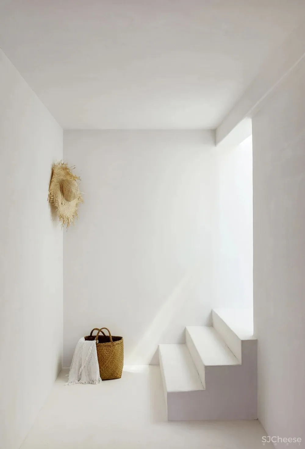 深圳埂上设计丨这栋洁净纯白的建筑，让人彷如置身圣托里尼岛